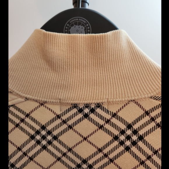 *SOLD* Vintage Burberry London Blue Label Nova Check Zip Up Jacket Size XS - Picture 5 of 9